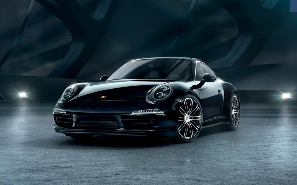 De nieuwe Boxster & 911 Black Edition modellen van Porsche