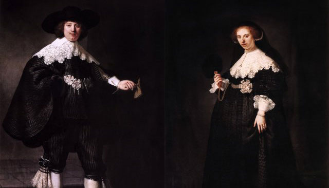 Twee schilderijen Rembrandt te koop