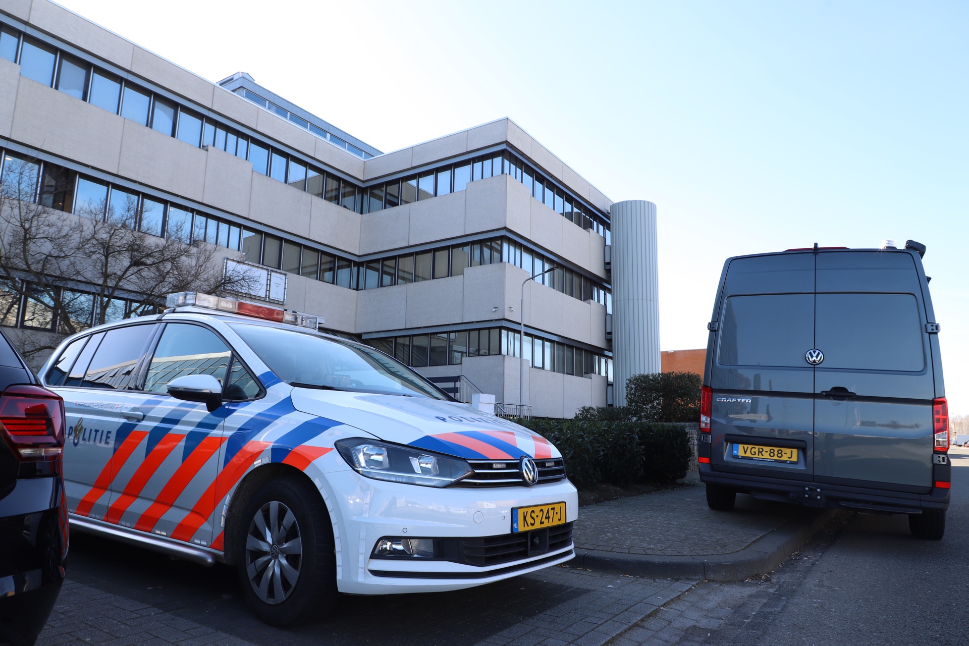 Politie doet onderzoek in hotel