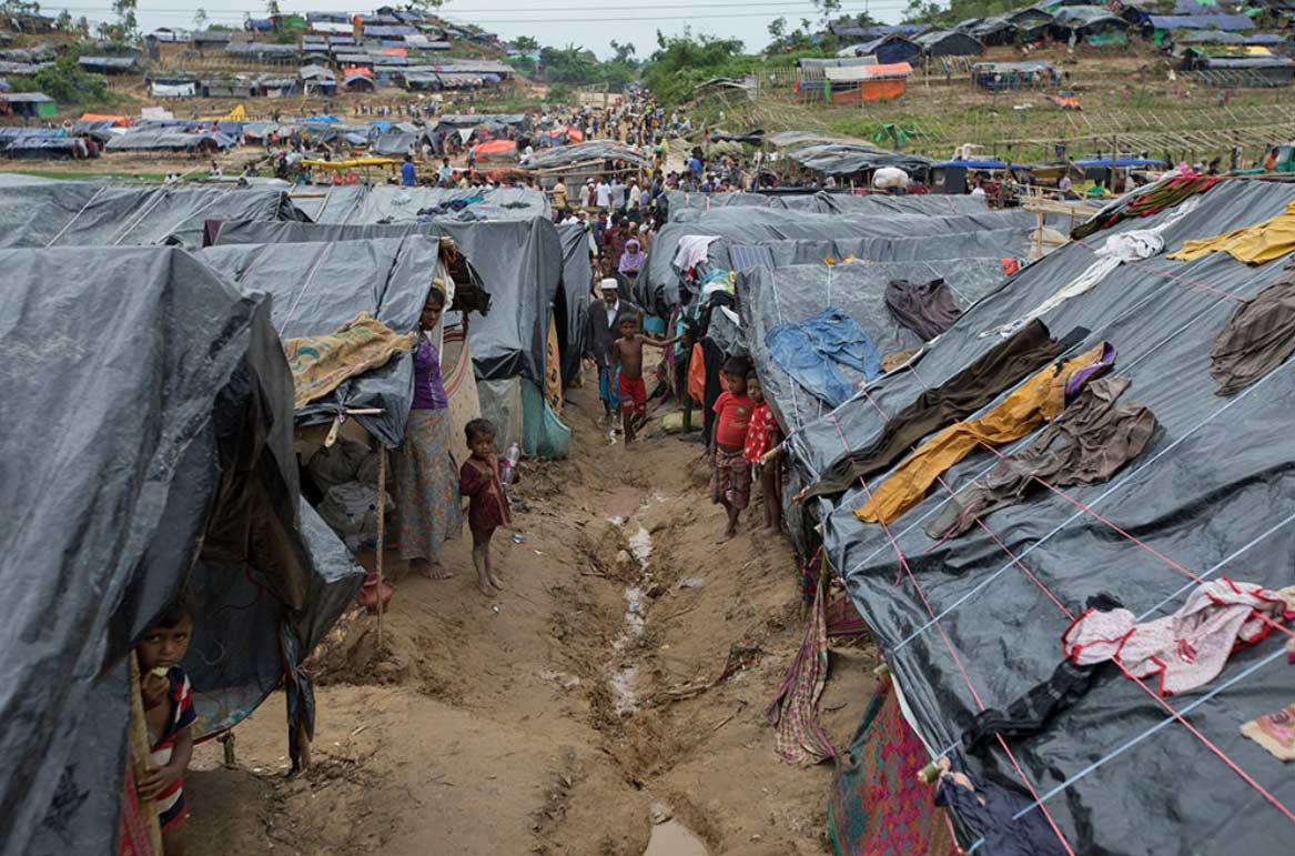 Rohingya-kinderen