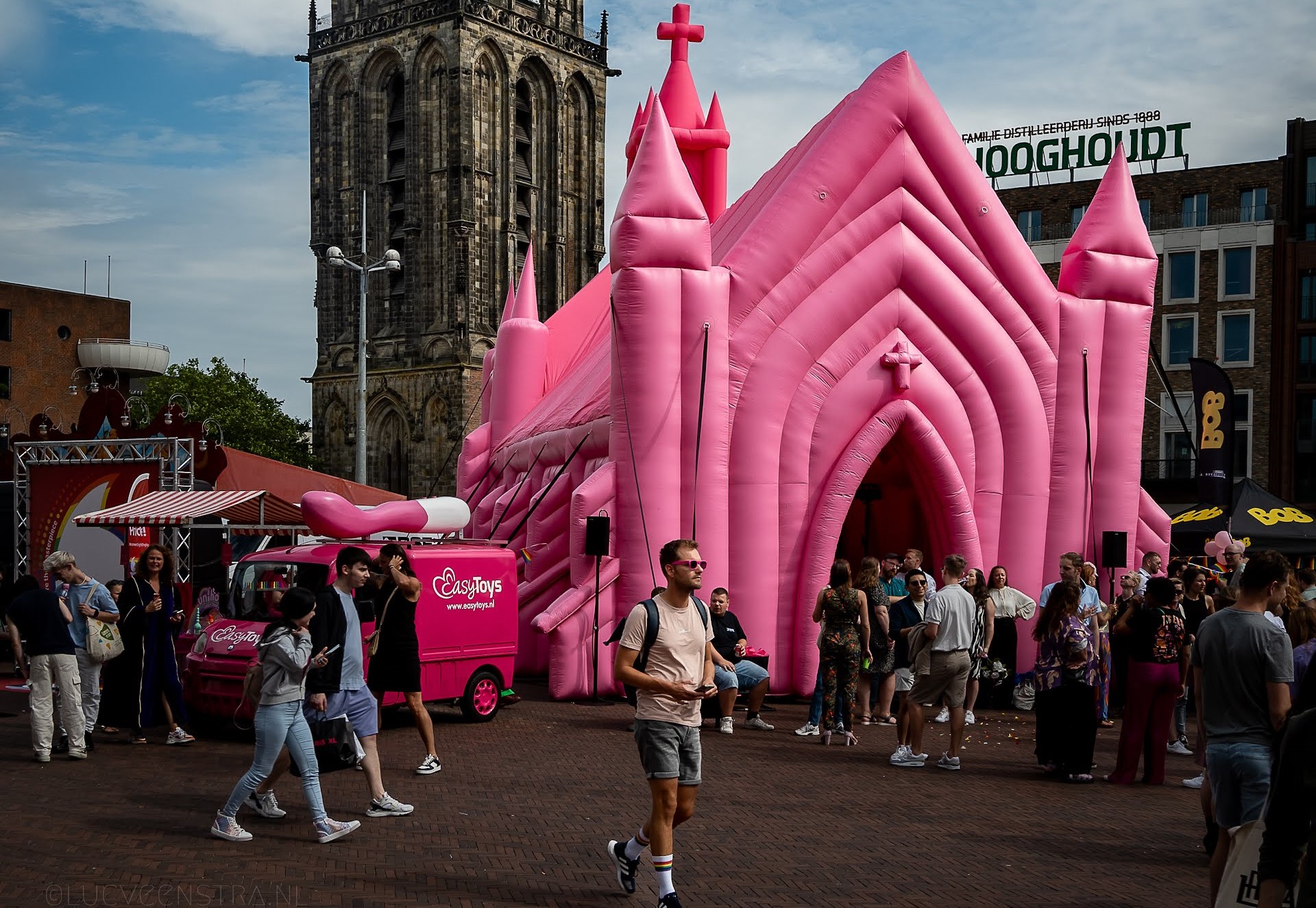 Roze zaterdag in Groningen