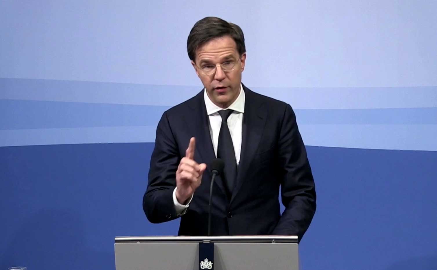 Rutte geeft laatste persconferentie van kabinet-Rutte-Asscher