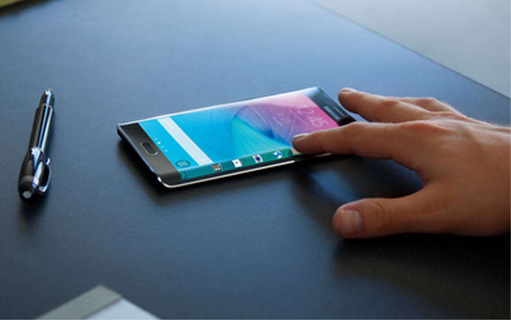 Gebogen Samsung Galaxy Note gaat 849,- euro kosten