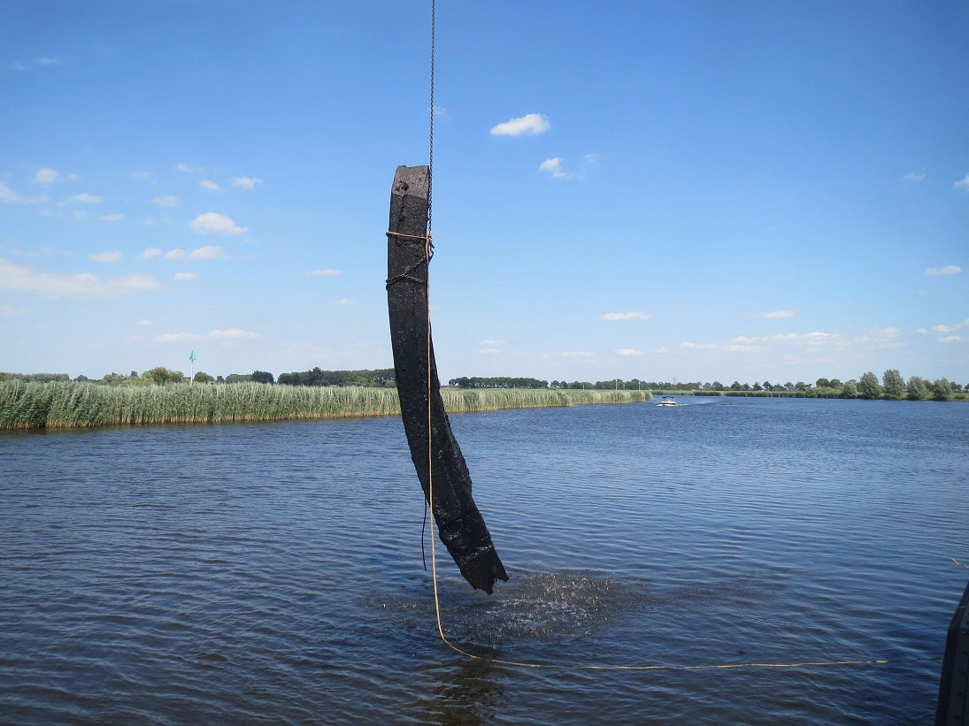 Bijzonder archeologische scheepswrak in de IJssel bij Hasselt gevonden