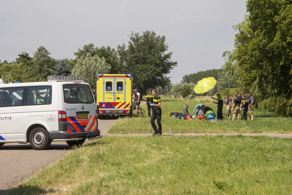Scooterrijder overleden na val in Schiedam