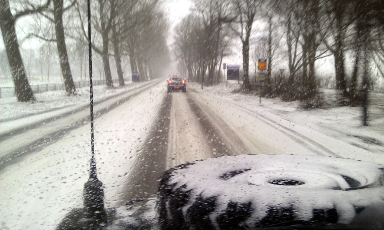 In Groningen kan men spreken van een witte kerst. In de noordelijke provincie is in de nacht van donderdag op vrijdag een laagje sneeuw gevallen.