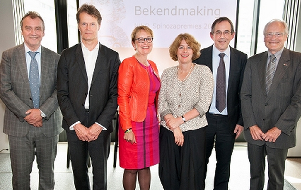 Spinozapremies voor 4 Nederlandse topwetenschappers