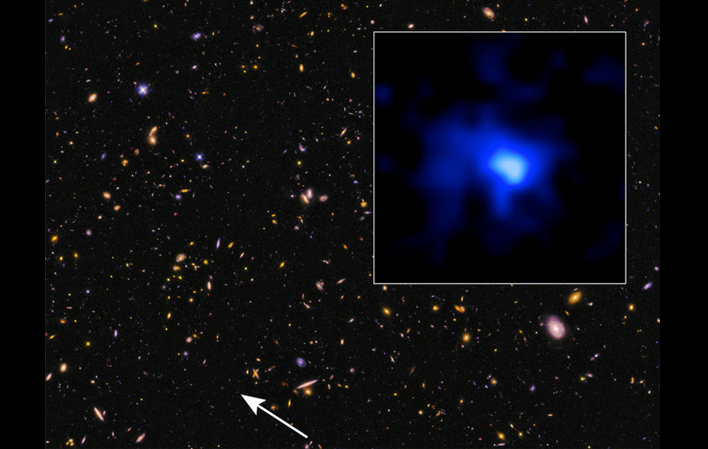 Hubble ontdekt oudste sterrenstelsel van 13 miljard jaar oud