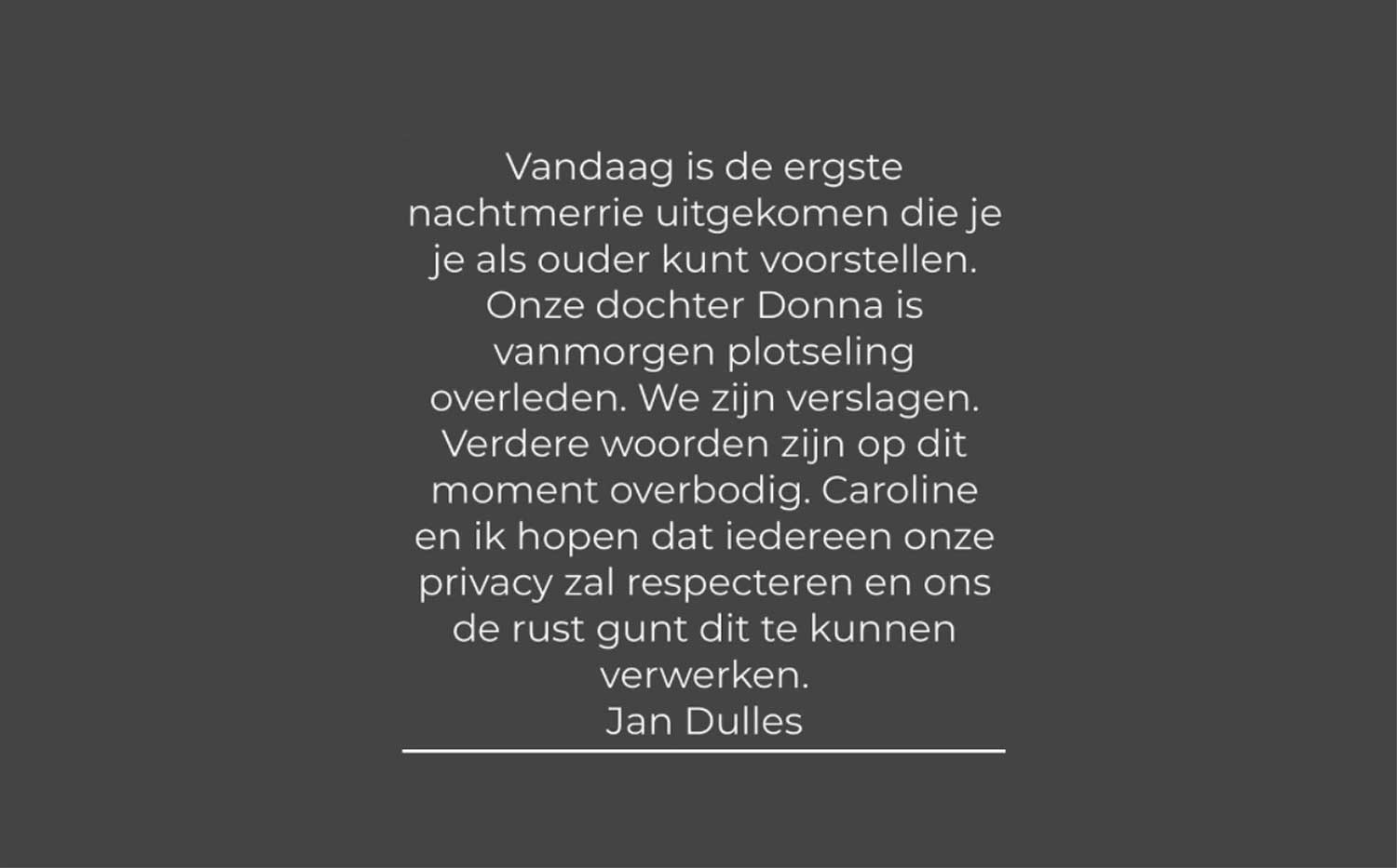 tekst-jan-dulles-dochtertje-overleden