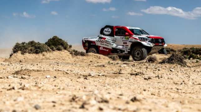 Bernhard ten Brinke met ambitie, realisme en Toyota Hilux naar Dakar 2019