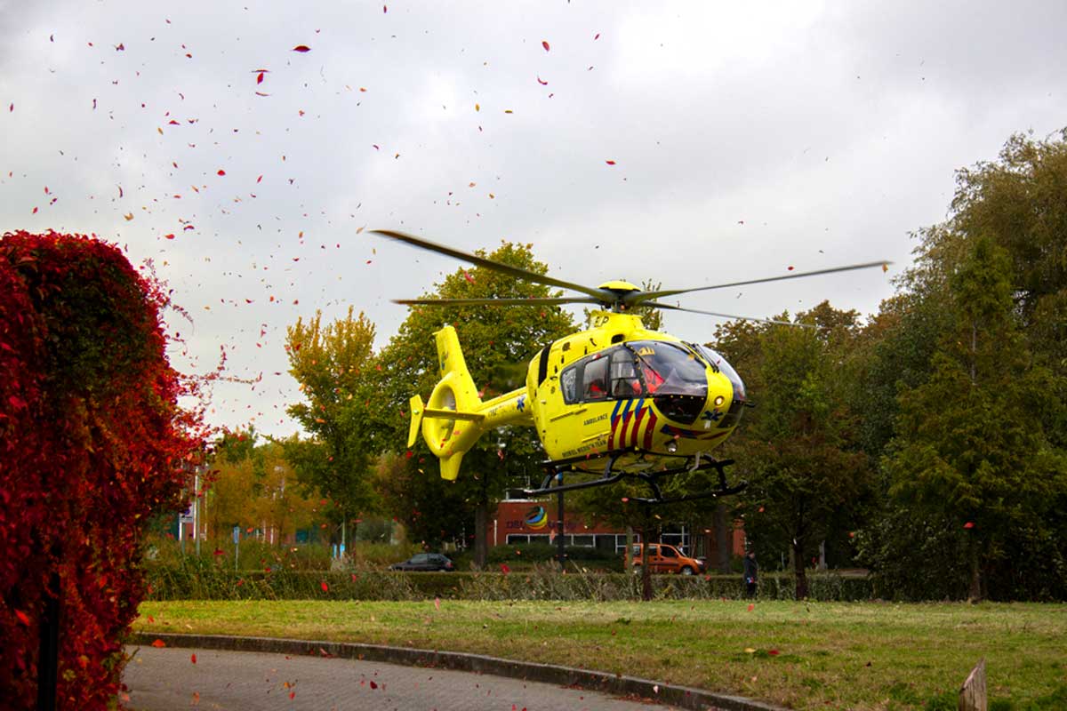 Traumahelikopter opgeroepen voor reanimatie in Vlaardingen