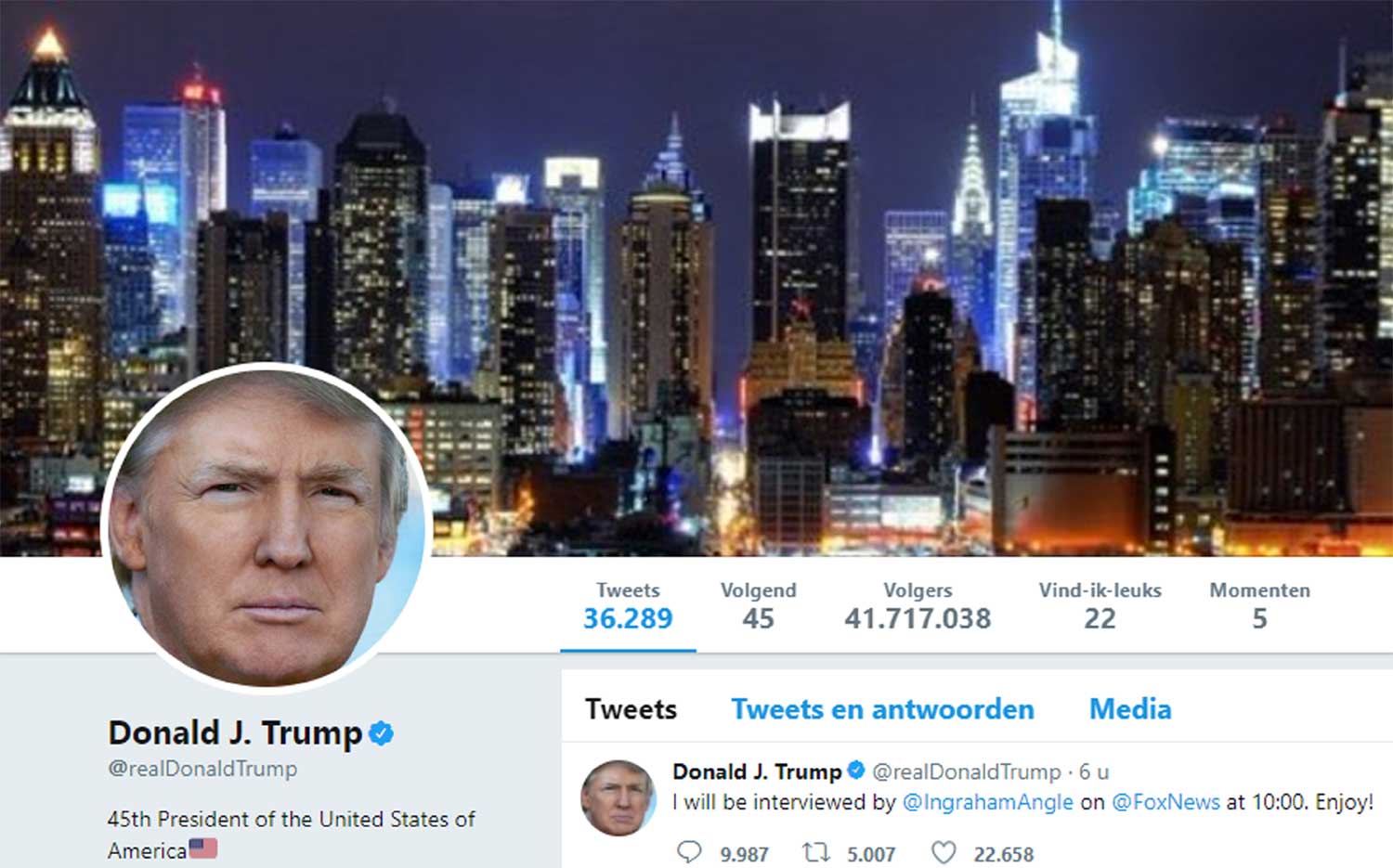 Twitter-medewerker deactiveert op zijn laatste dag account van Trump