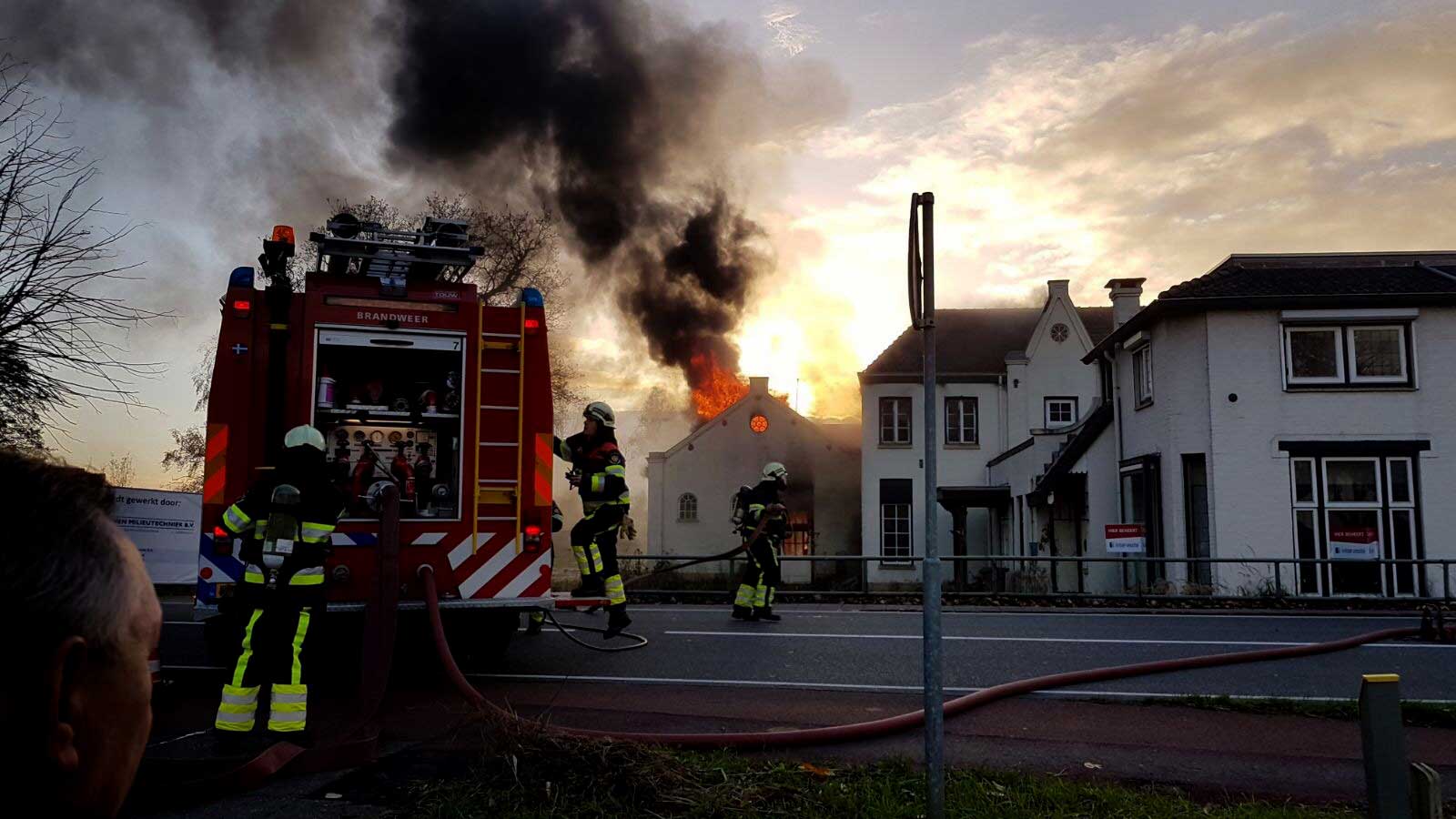 Uitslaande brand woning Boxtel