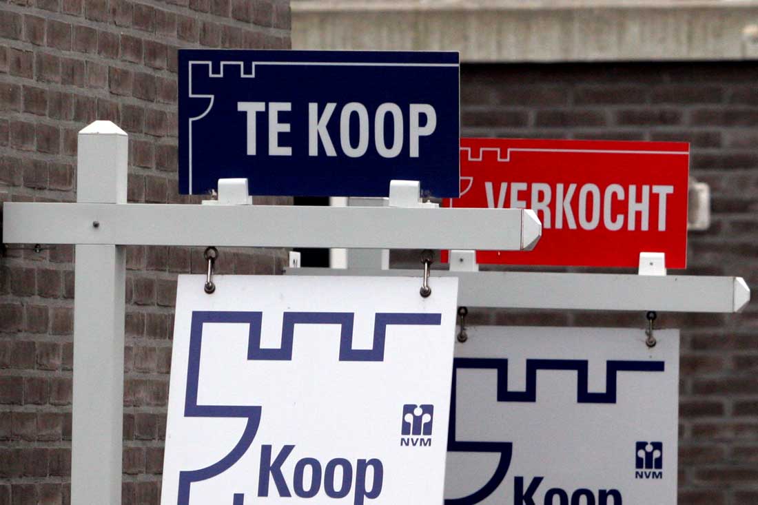 Aantal verkochte woningen in Nederland weer verder gestegen 