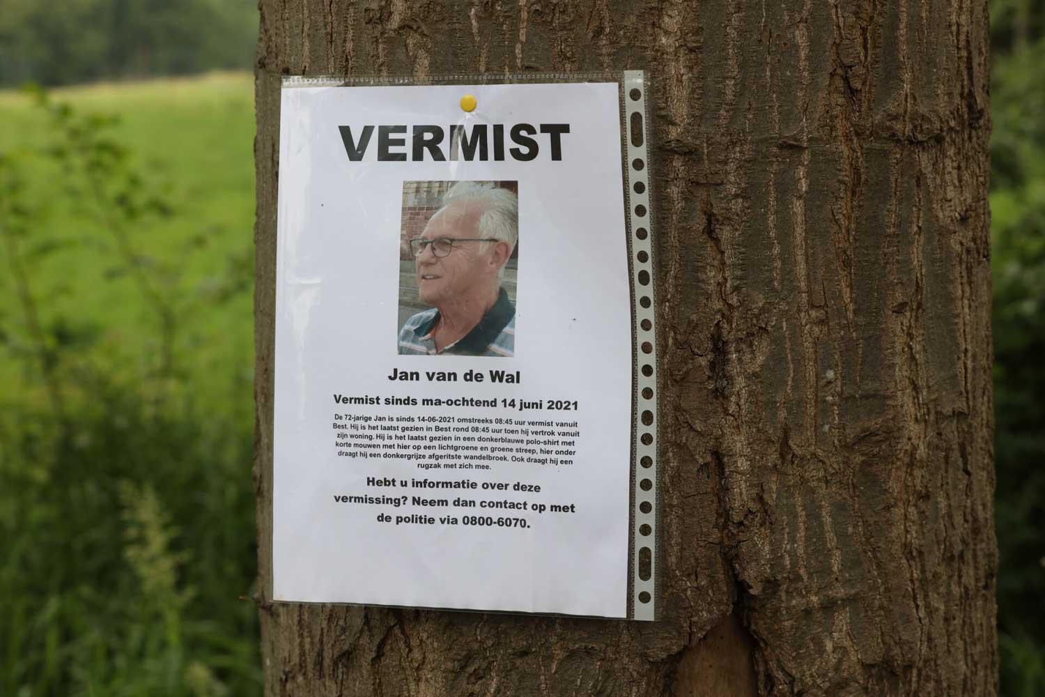 vermist-zoekactie