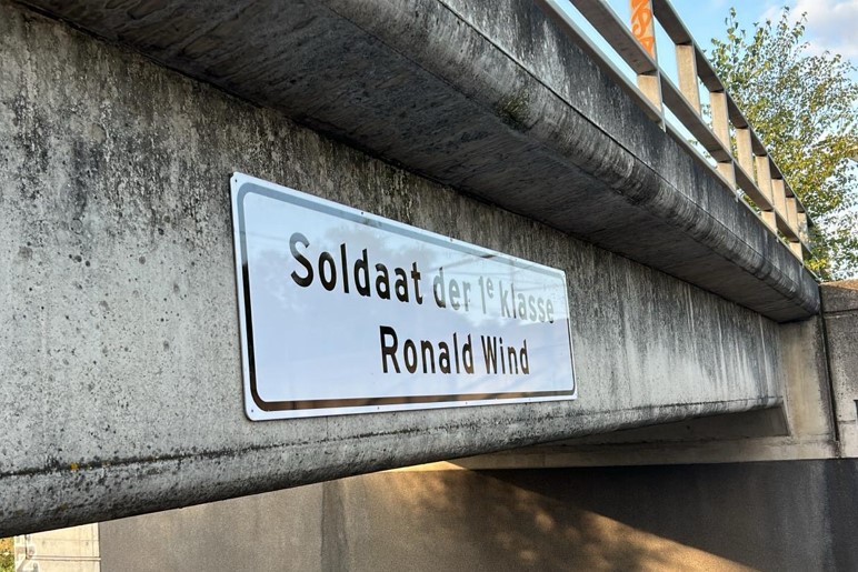 Viaduct vernoemd naar Ronald Wind