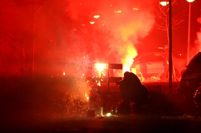 Foto van vuurwerk jaarwisseling | Archief EHF
