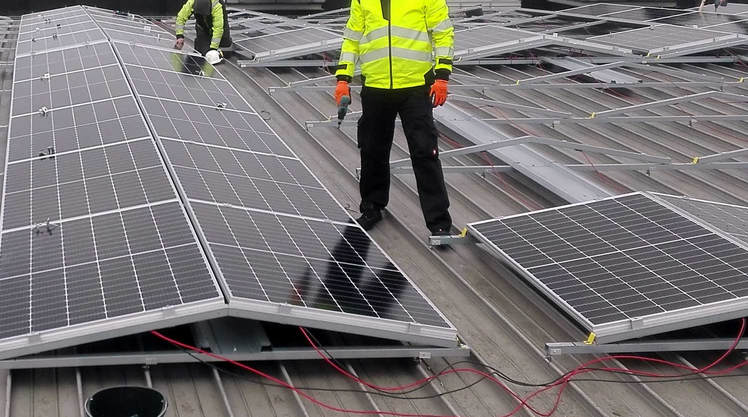 zonnepanelen-montage