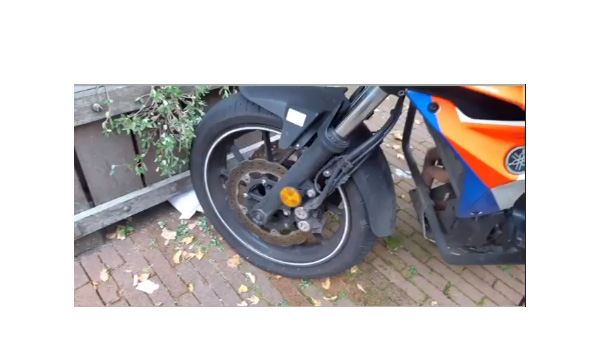 Lekke band motor