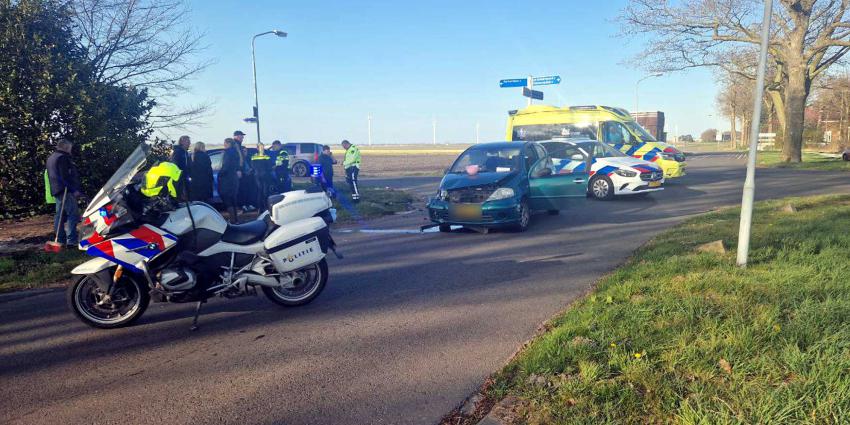 aanrijding-Exloermond-politie-ambulance