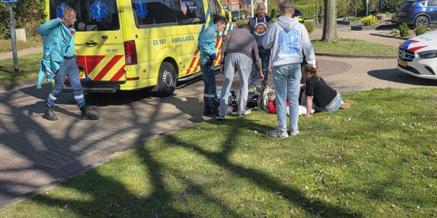 gewond-ambulance-fietser