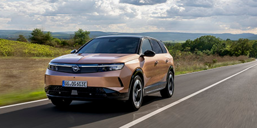 Opel opent orderboeken voor de nieuwe Grandland Electric Long Range met 694 kilometer actieradius