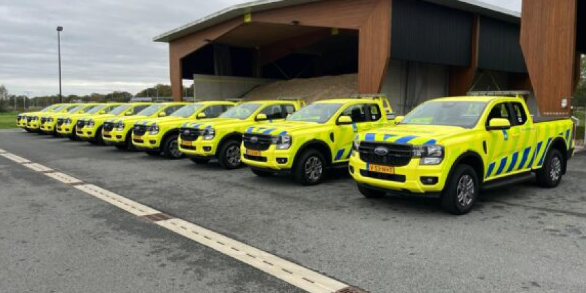 Ford levert ruim 200 Ranger pick-ups aan Rijkswaterstaat 