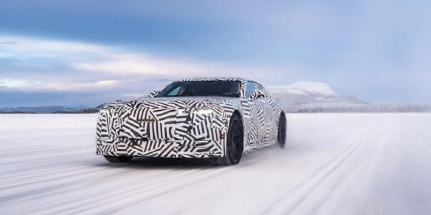 Aanstaande Jaguar GT begint aan extreme wintertests