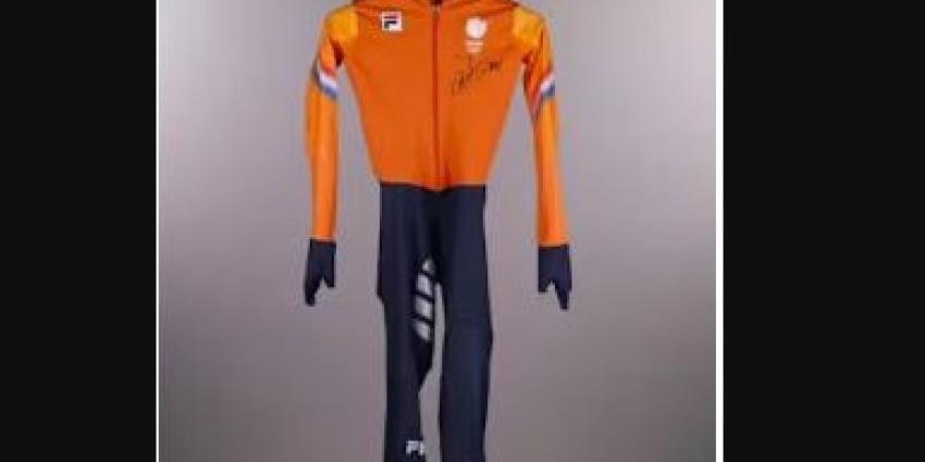 Bijna 2 ton voor schaatspak van olympisch kampioene Jutta Leerdam