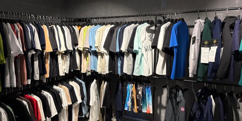 In beslag genomen kleding