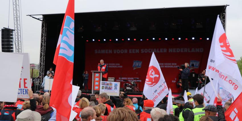 Foto van viering Dag van de Arbeid