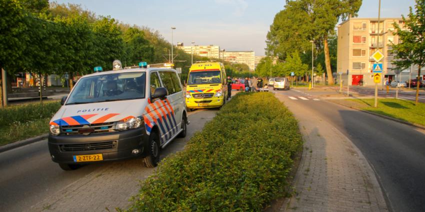 Foto van aanrijding in Schiedam