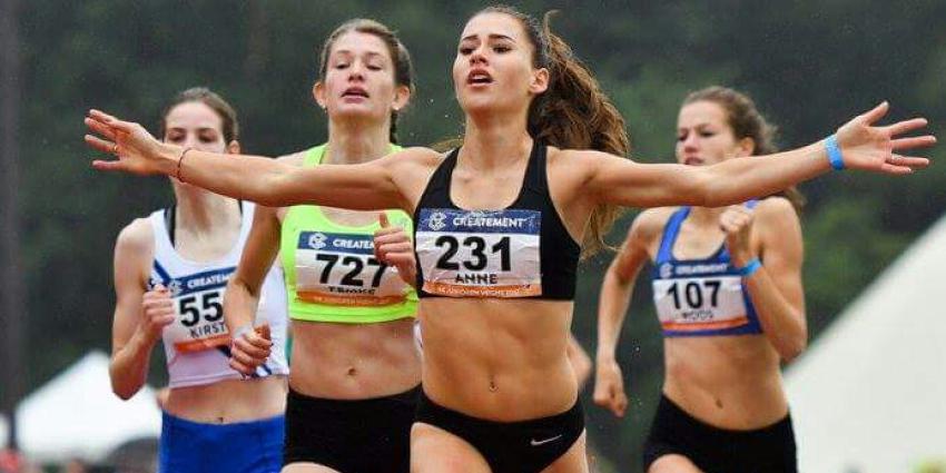 Anne Knijnenburg Nederlands kampioen op 800 meter