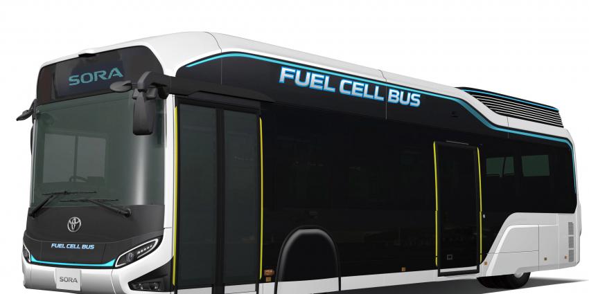 Toyota onthult concept waterstofbus Sora