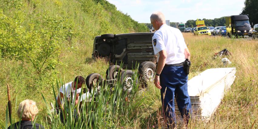 ongeval N34 Gieten