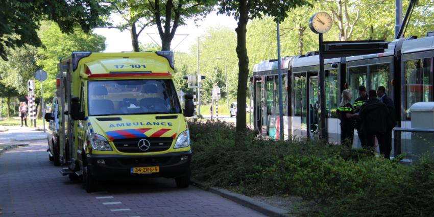 aanrijding voetganger - tram