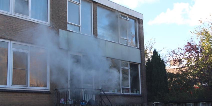 Huisdieren omgekomen bij woningbrand in Schiedam