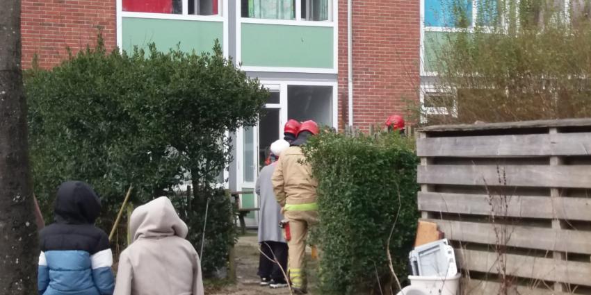 Brandweer voert nacontrole uit