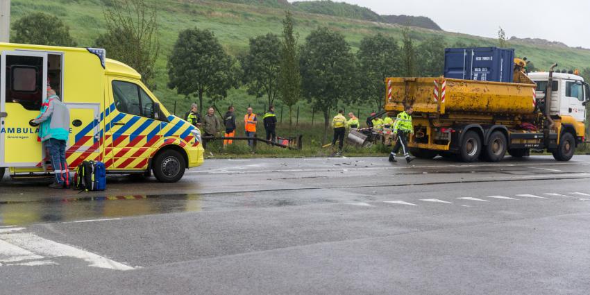 Ongeval Winschoterweg in Groningen
