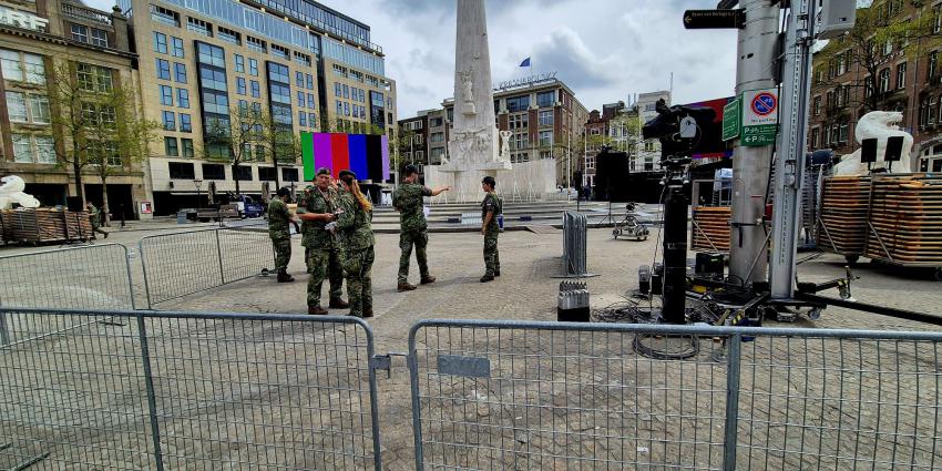 Voorbereidingen op de Dam