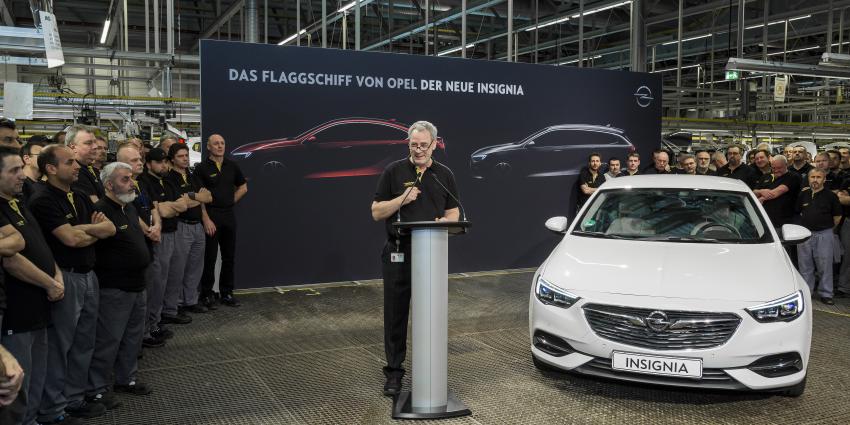 Productiestart van Opels vlaggenschip: de nieuwe Insignia