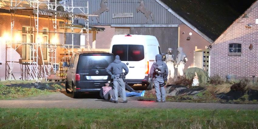 Aangehouden verdachten