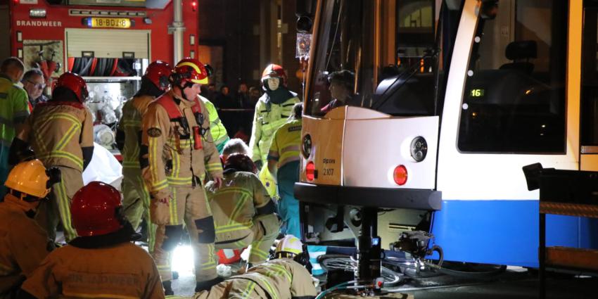 Hulpverleners op het Leidseplein