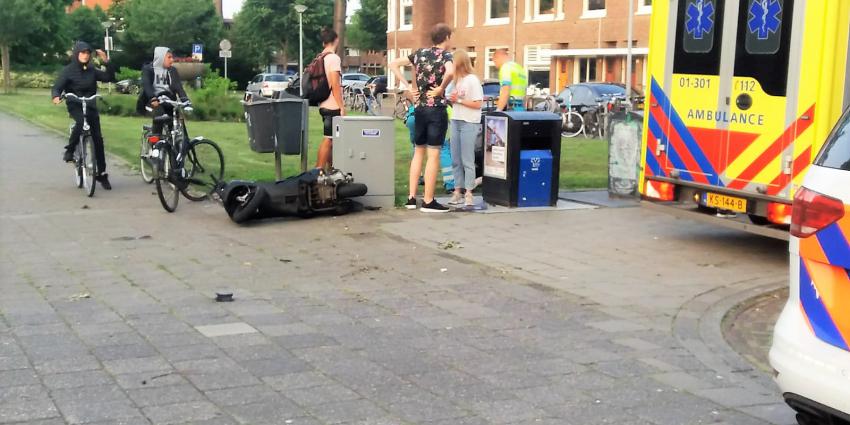 Foto van ongeval in Groningen