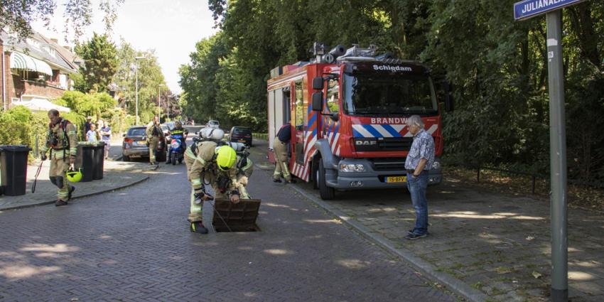 Onderzoek naar gaslucht in Schiedam