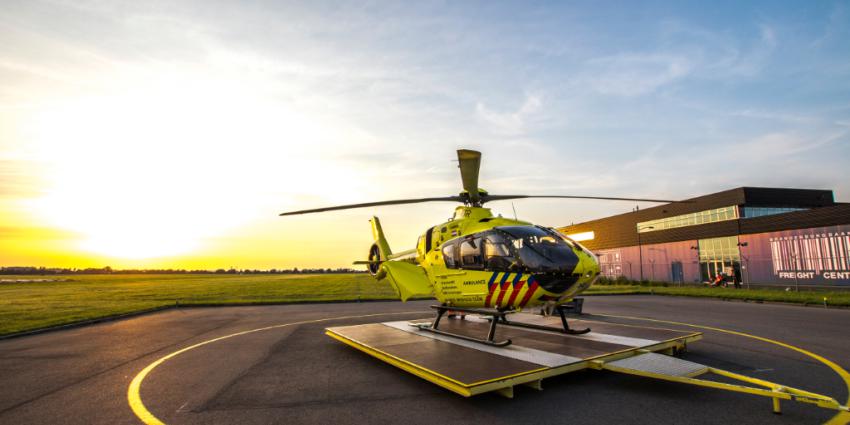 De nieuwe traumahelikopter