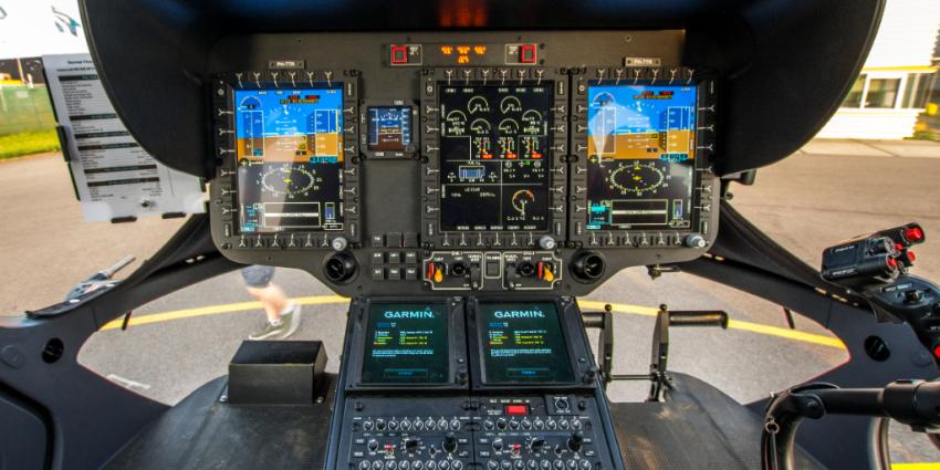 De nieuwe traumahelikopter