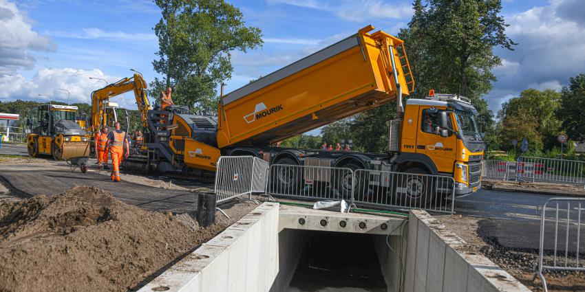 Werkzaamheden aan tunnel Utrechtseweg