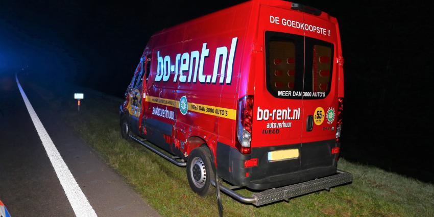 Gewonde bij aanrijding N34