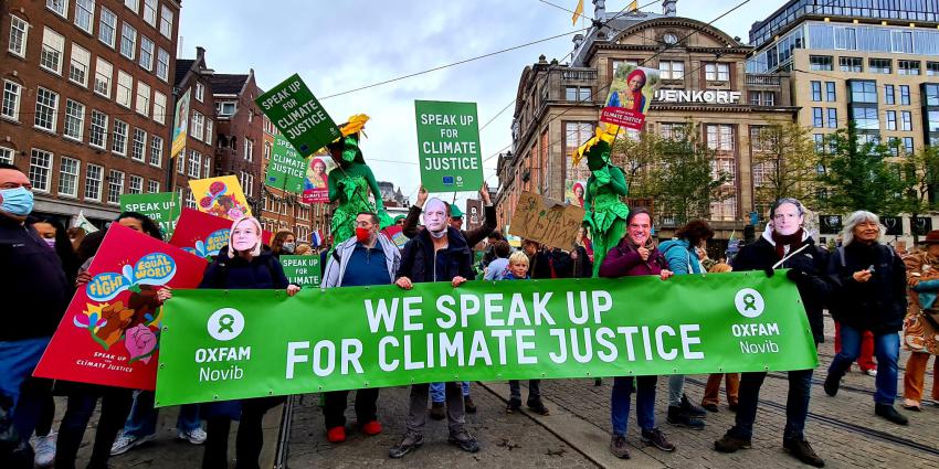 Duizenden deelnemers aan Klimaatmars 